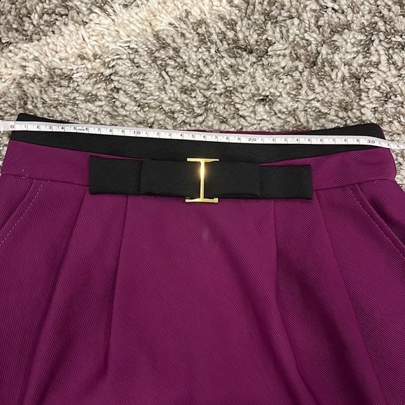 Zara skirt Aubergine size S - Picture 3 of 4